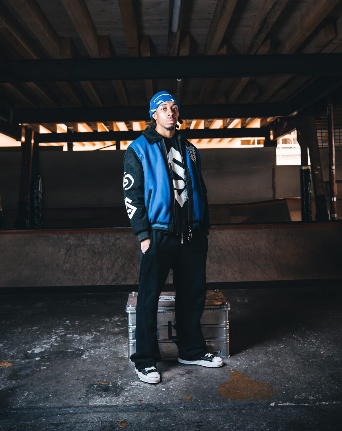 Varsity jacket LS x STRAPPAZZON