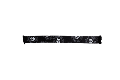 "LS" black scarf