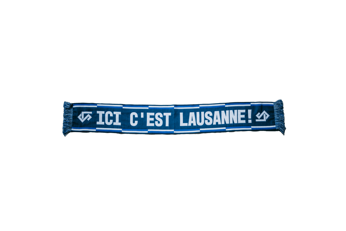 Echarpe "ICI C'EST LAUSANNE !"