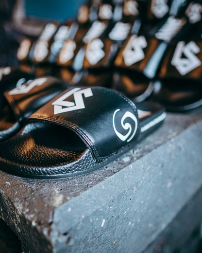 Slides black LS X Strappazzon
