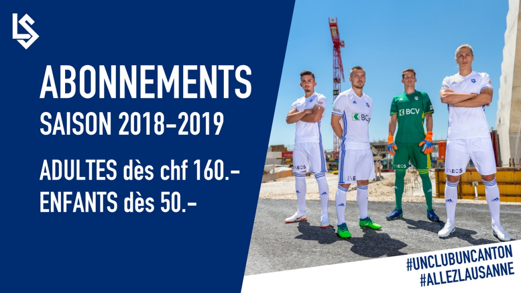 La vente des abonnements est ouverte !