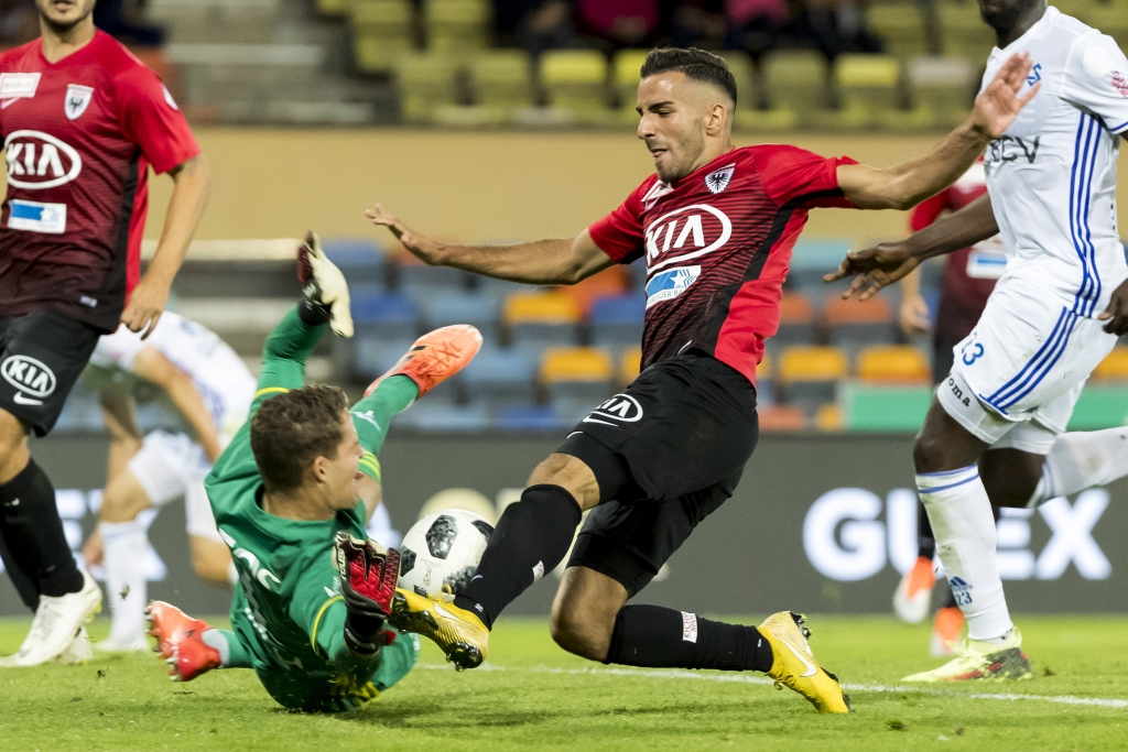 Galerie photo du match contre Aarau