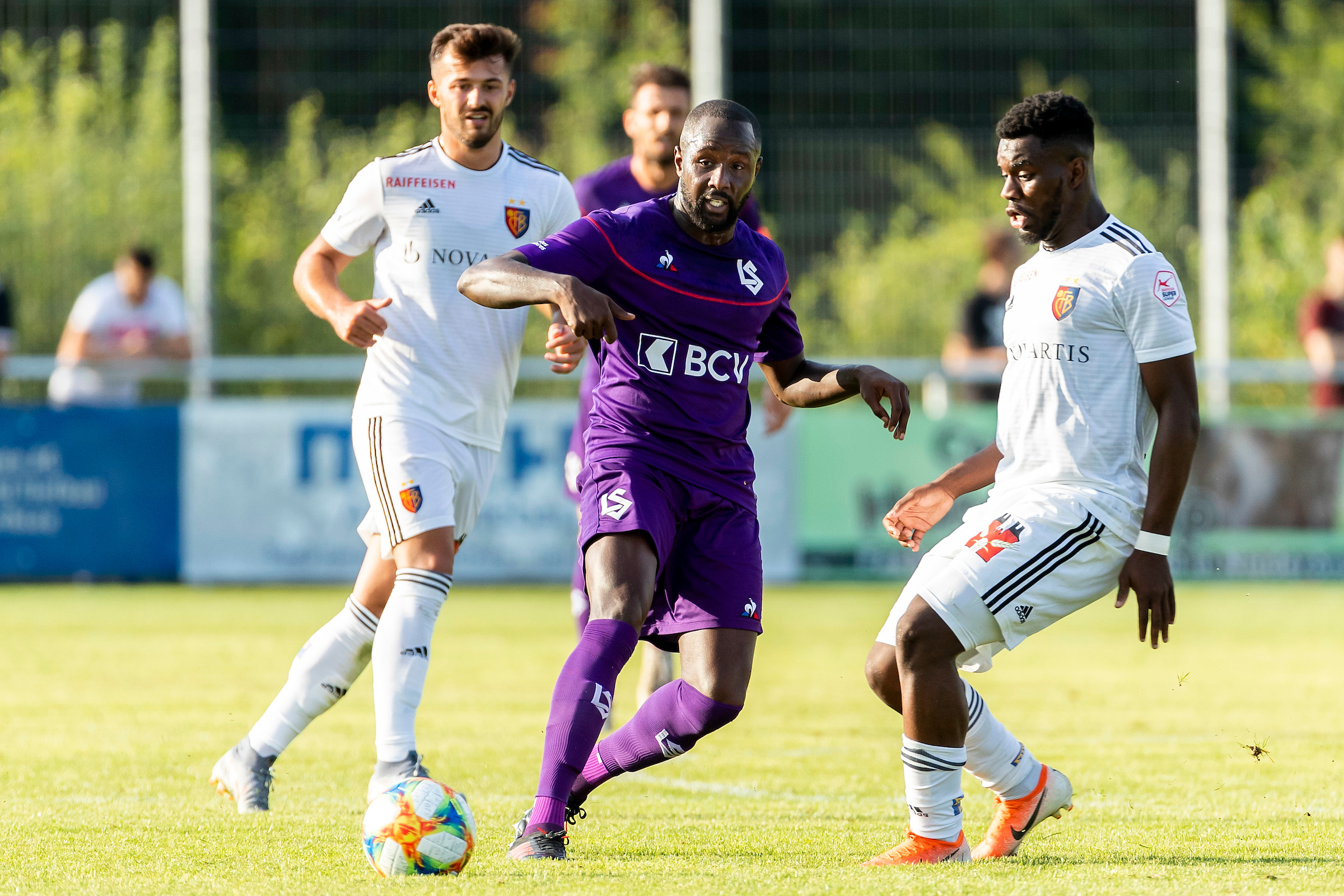 Football amical: FC Lausanne-Sport - FC Bale (09.07.2019)