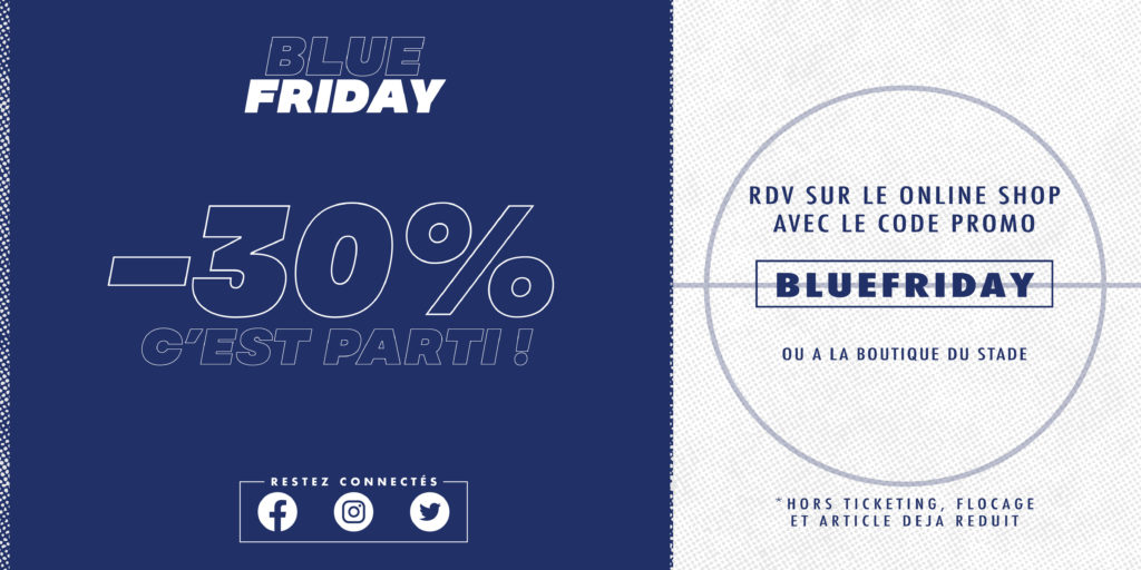 Lancement blue friday banner